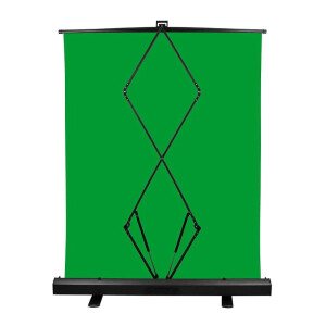 Fotokvant BR-180200 Green фон 1,80х2 м тканевый Roll-Up зеленый