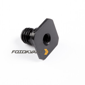 Fotokvant FLH-03 Black адаптер резьбовой с площадкой 1/4–3/8 дюйма черный
