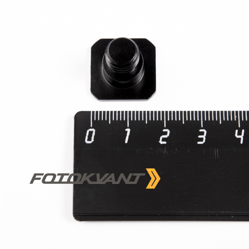 Fotokvant FLH-03 Black адаптер резьбовой с площадкой 1/4–3/8 дюйма черный