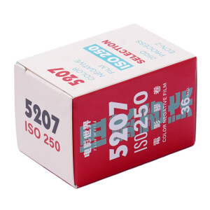 Film World 5207 Color negative ISO 250D 135-36 ECN-2 фотопленка