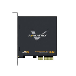 AVMATRIX VC42 4CH HDMI PCIE плата видеозахвата
