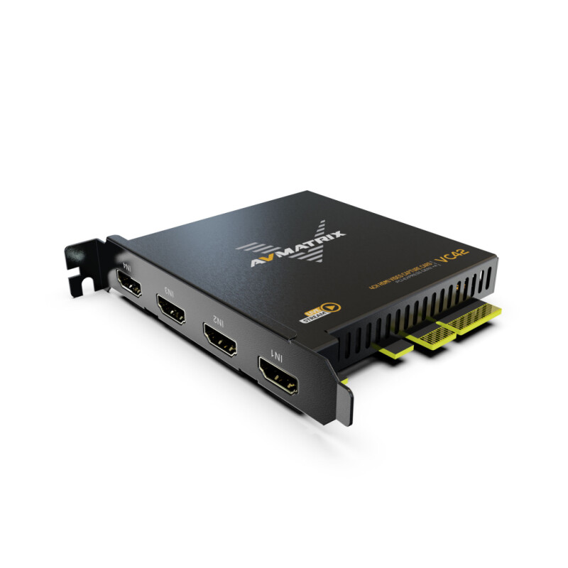 AVMATRIX VC42 4CH HDMI PCIE  плата видеозахвата