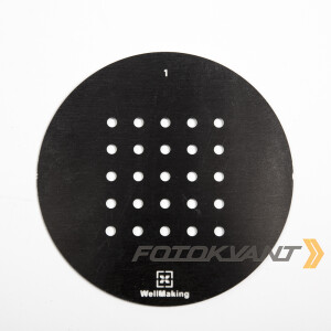 Fotokvant GMW-01-58 Gobo mask маска гобо 58 мм ритм