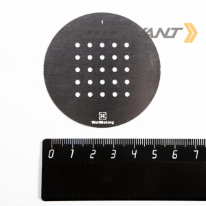 Fotokvant GMW-01-58 Gobo mask маска гобо 58 мм ритм