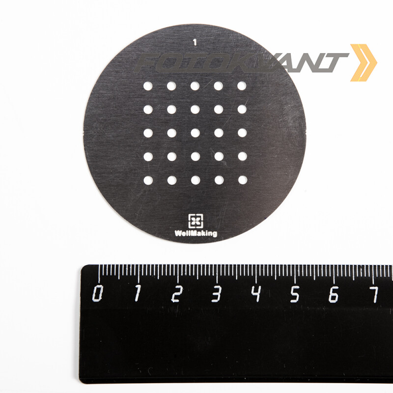 Fotokvant GMW-01-58 Gobo mask маска гобо 58 мм ритм