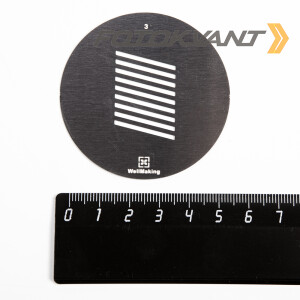 Fotokvant GMW-03-58 Gobo mask маска гобо 58 мм косые линии