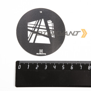 Fotokvant GMW-15-58 Gobo mask маска гобо 58 мм штрихи