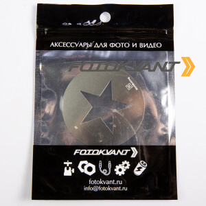 Fotokvant GMW-38-58 Gobo mask маска гобо 58 мм звезда