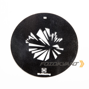 Fotokvant GMW-53-58 Gobo mask маска гобо 58 мм осколки