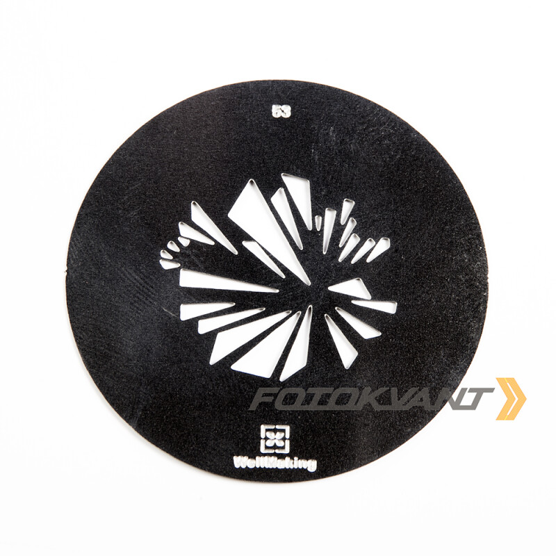 Fotokvant GMW-53-58 Gobo mask маска гобо 58 мм осколки