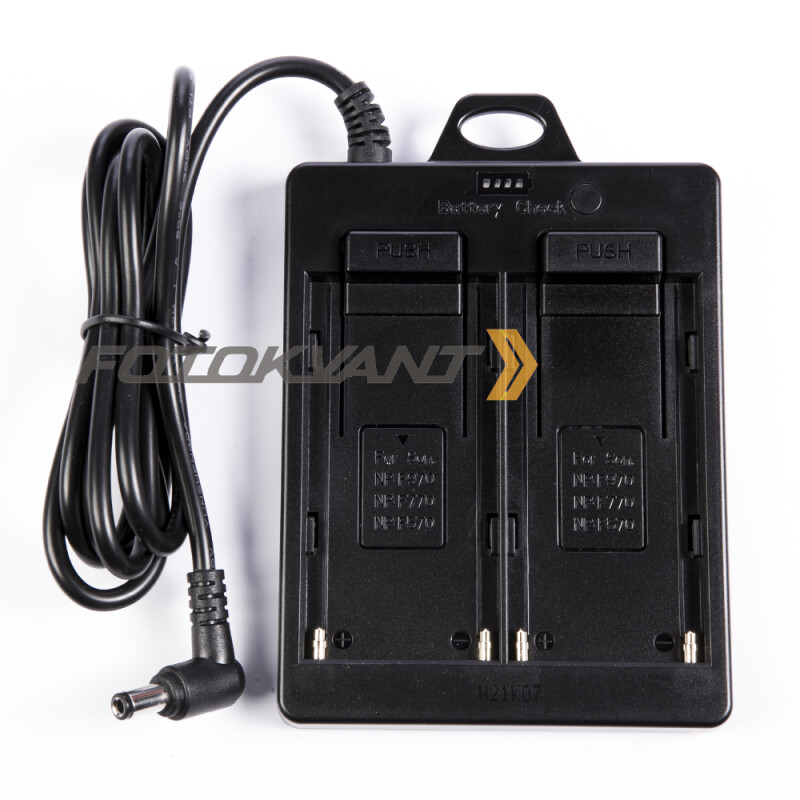 Fotokvant NP-F-DC Advanced 60-80 адаптер питания от батареек NP-F для приборов LED-80T