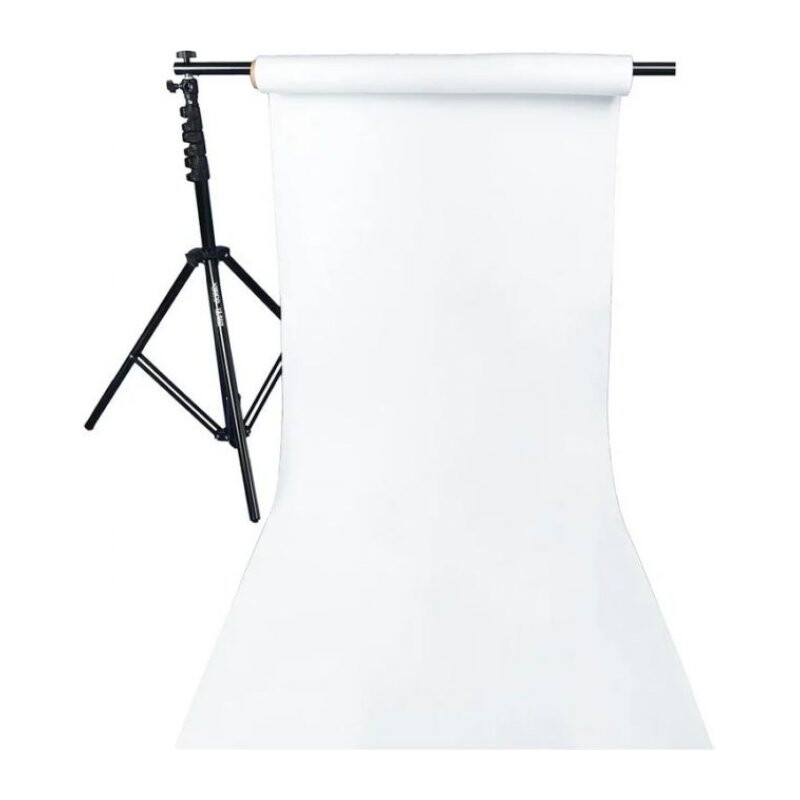 Raylab 008-135 Arctic White фон бумажный белый 1,35x10 м