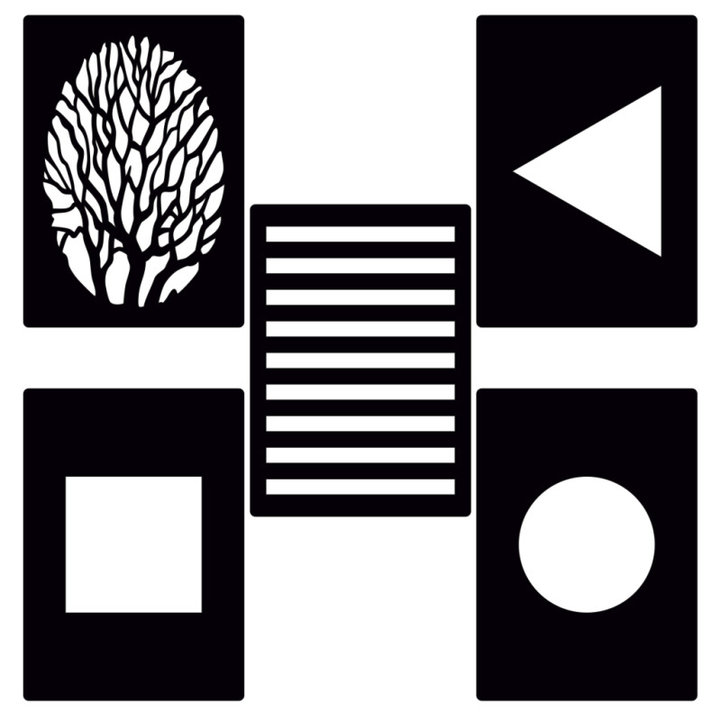 VaKo комплект масок гобо №5