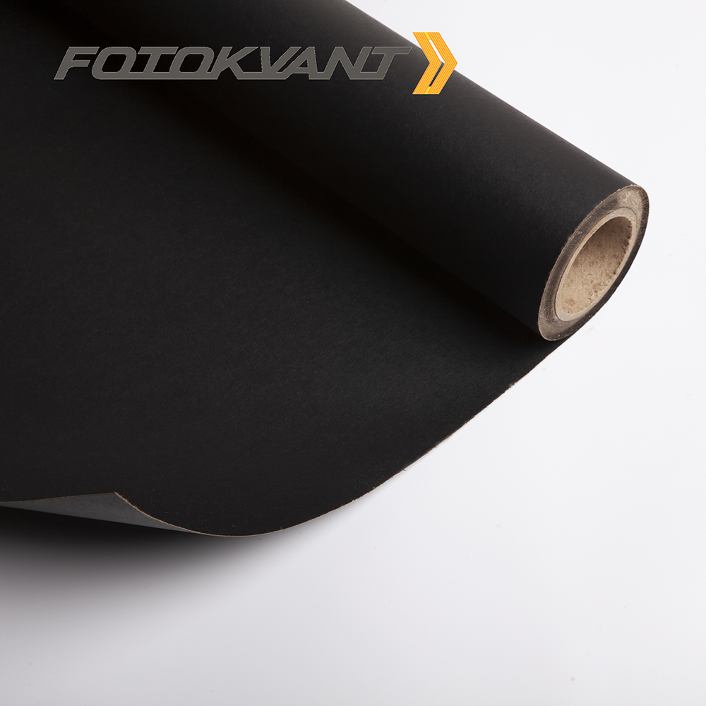 Fotokvant BGP-1310-44 фон бумажный 1,35х10 м черный Fotokvant BGP-1310-44 фон бумажный 1,35х10 м черный