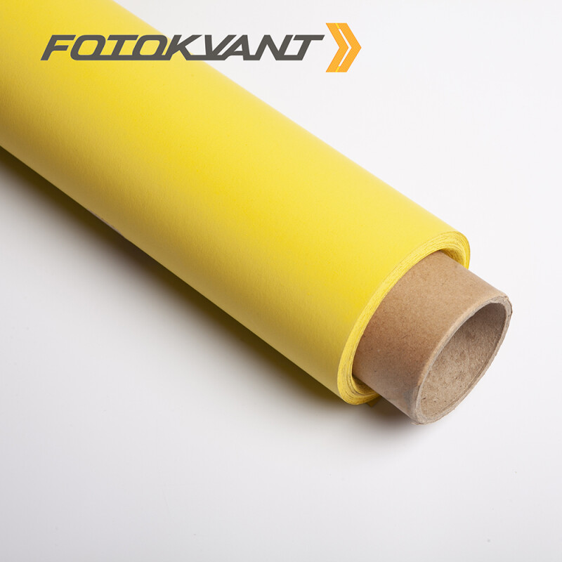 Fotokvant BGP-1310-50 фон бумажный 1,35х10 м желтый