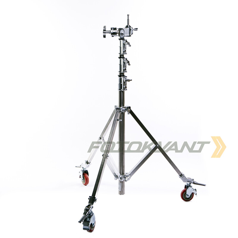 Fotokvant LSR-3700 PRO профессиональная стойка 3.7 м для оборудования с колесами