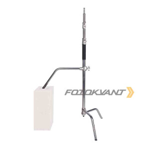 Fotokvant CS-3100 стойка C-Stand 3,1 м со скользящей ногой для светового оборудования