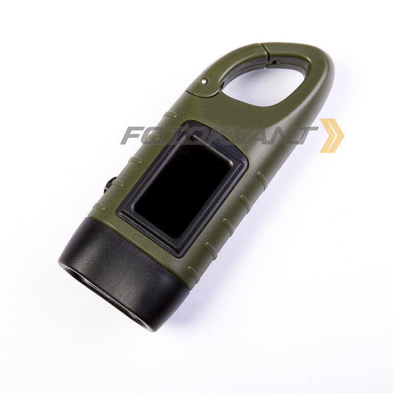 Fotokvant Torch-03Ac Green фонарь с динамомашиной