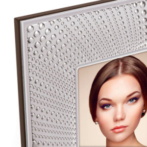 ZEP B18257 Alba SILVER PLATED металлическая фоторамка с посеребрением 13x18