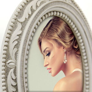 ZEP EH3646 Neuchatel полирезиновая фоторамка овальная 10x15