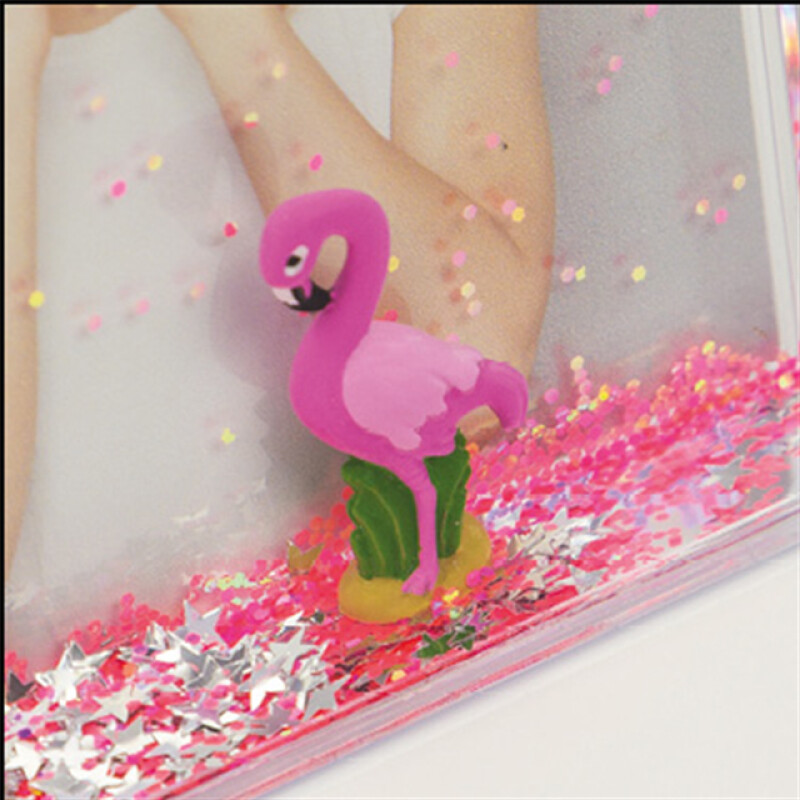 ZEP RB406 Shake Frame Flamingo пластиковая фоторамка блестки и фламинго 10x15