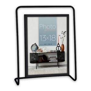 ZEP RT857B Alcamo Black металлическая черная фоторамка 13x18