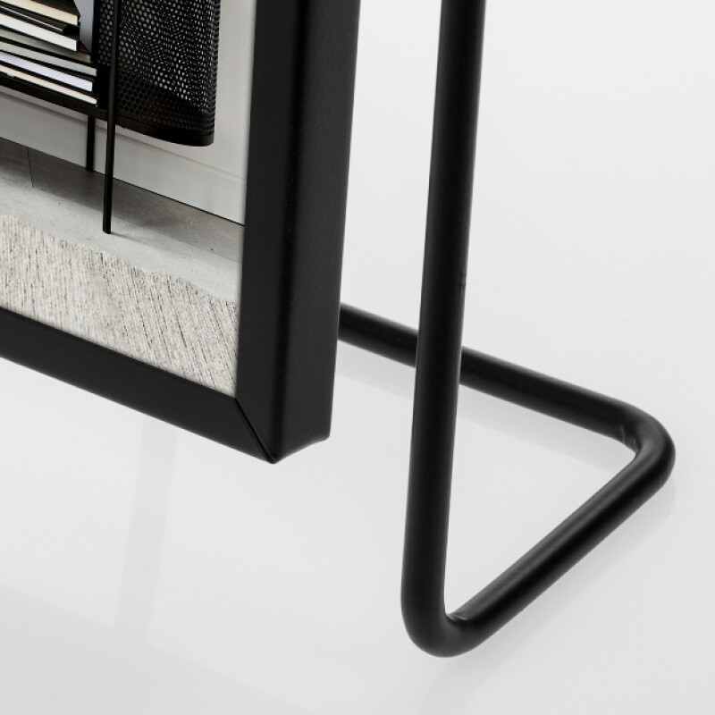 ZEP RT857B Alcamo Black металлическая черная фоторамка 13x18