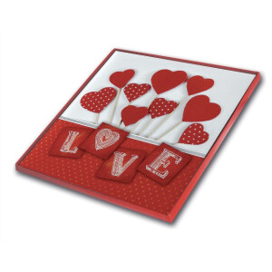 ZEP TVD323220 Valentine D фотоальбом в коробке на 40 белых страниц 32x32