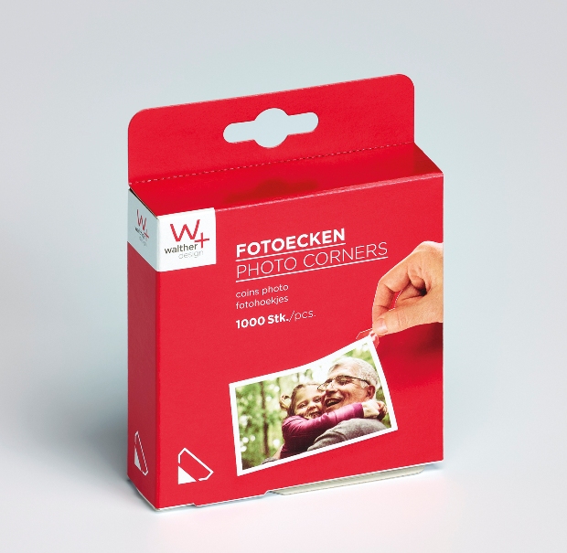 Walther FE015TA уголки прозрачные 1000 шт