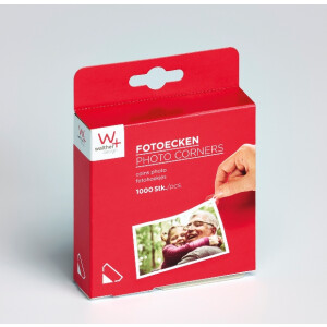 Walther FE015TA уголки прозрачные 1000 шт