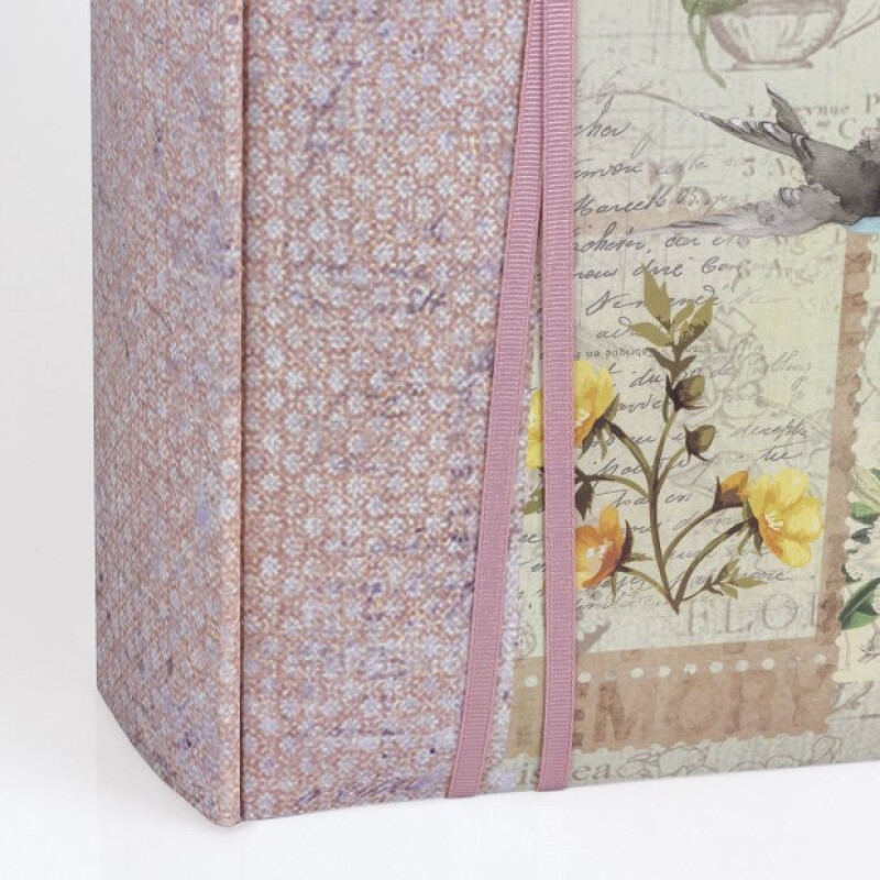 ZEP HA3250P OPHELIA PINK розовый фотоальбом в коробке на 100 белых страниц 32x32