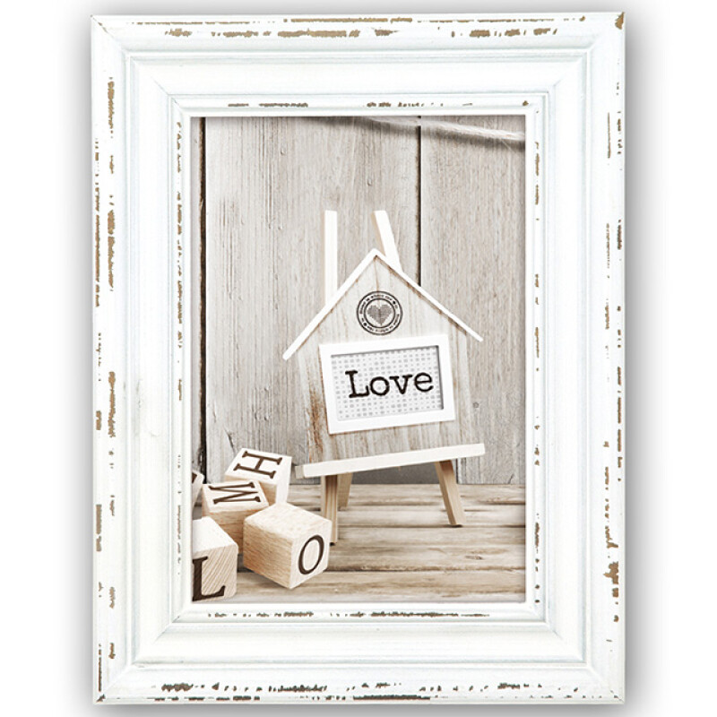 ZEP SY968W Rivoli White деревянная белая фоторамка на цепочке 15x20