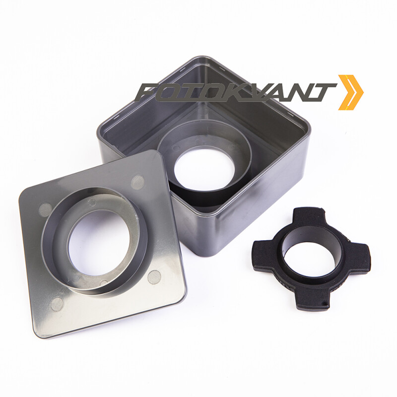 Fotokvant MAC-21-Grey тонкий прямоугольник для микрофона серый