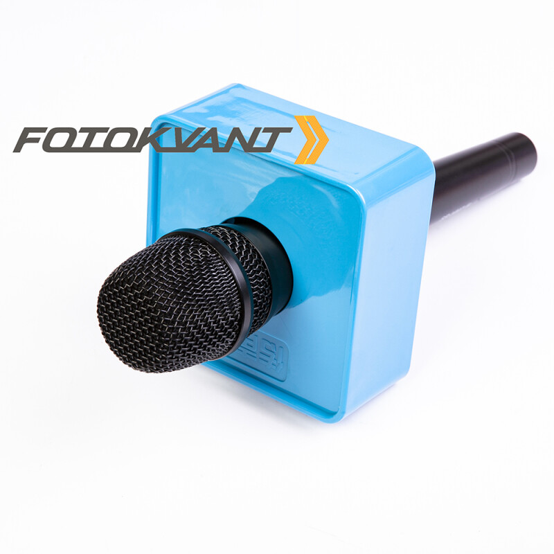Fotokvant MAC-21-Blue плоский прямоугольник для микрофона голубой