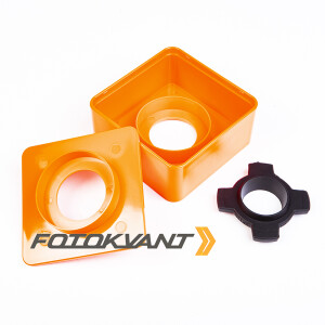 Fotokvant MAC-21-Orange плоский прямоугольник для микрофона оранжевый