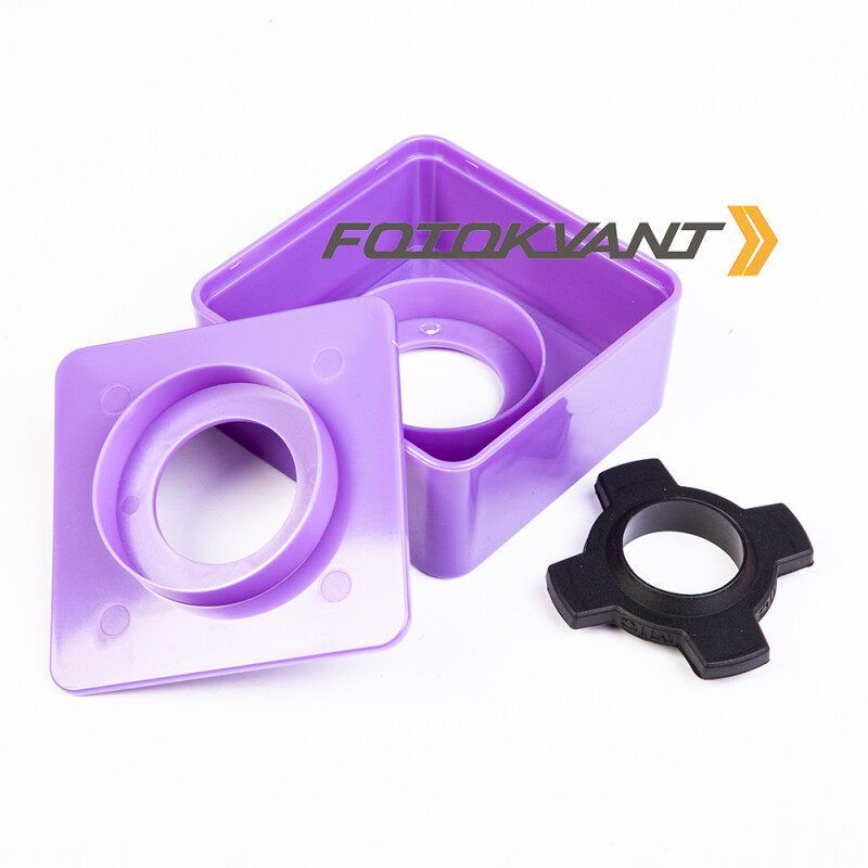 Fotokvant MAC-21-Purple плоский прямоугольник для микрофона фиолетовый