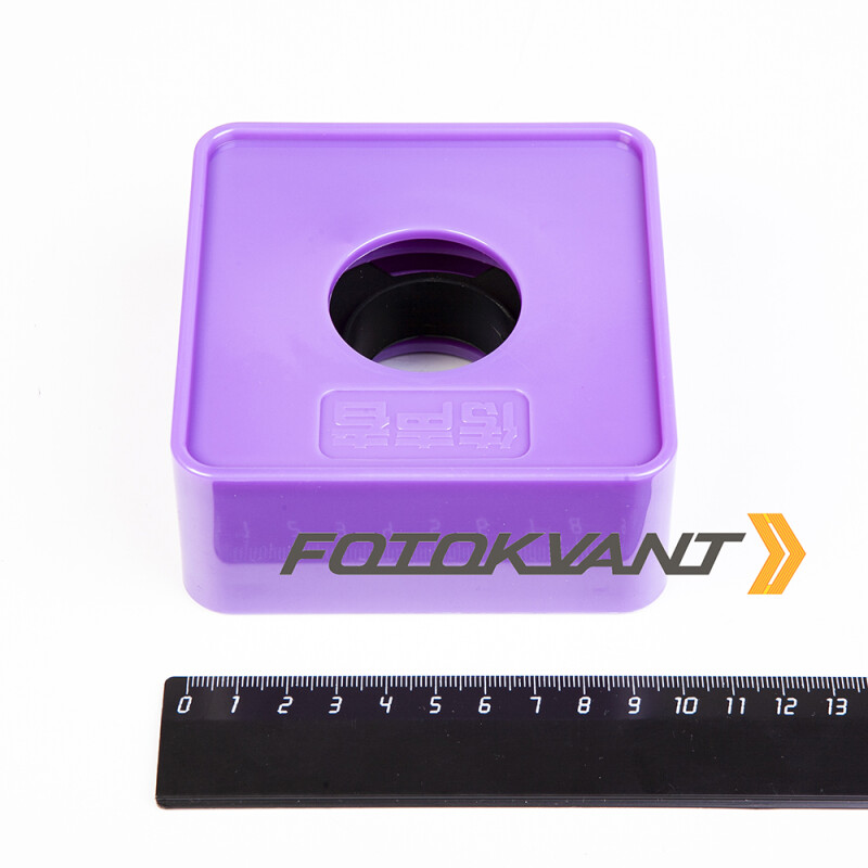 Fotokvant MAC-21-Purple плоский прямоугольник для микрофона фиолетовый