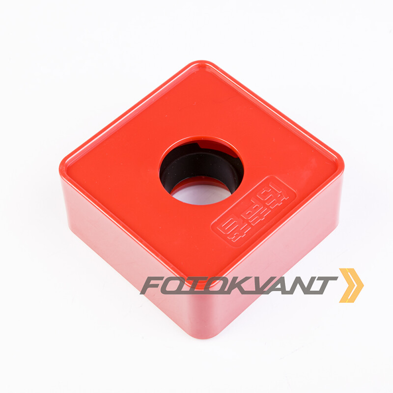 Fotokvant MAC-21-Red плоский прямоугольник для микрофона красный