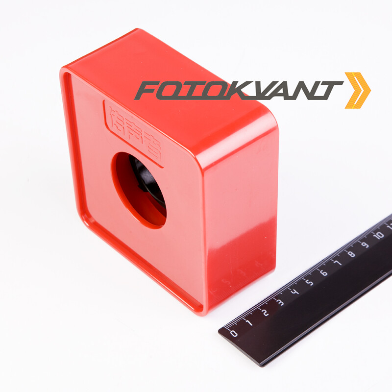Fotokvant MAC-21-Red плоский прямоугольник для микрофона красный