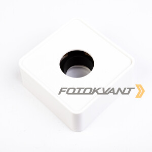 Fotokvant MAC-21-White плоский прямоугольник для микрофона белый
