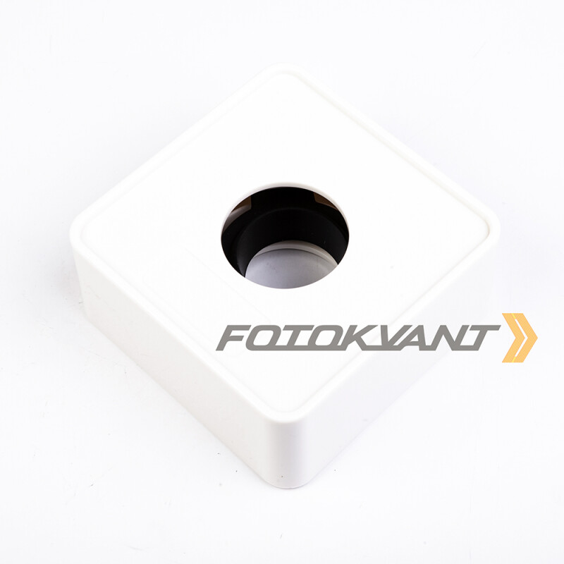 Fotokvant MAC-21-White плоский прямоугольник для микрофона белый
