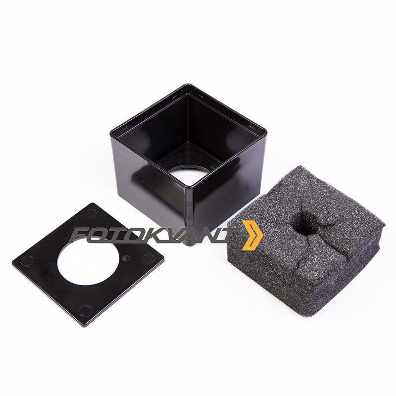 Fotokvant MAC-22-Black большой куб для микрофона черный