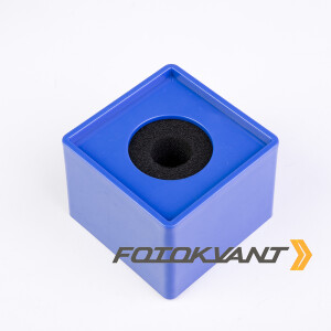 Fotokvant MAC-22-Blue большой куб для микрофона голубой