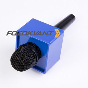 Fotokvant MAC-22-Blue большой куб для микрофона голубой