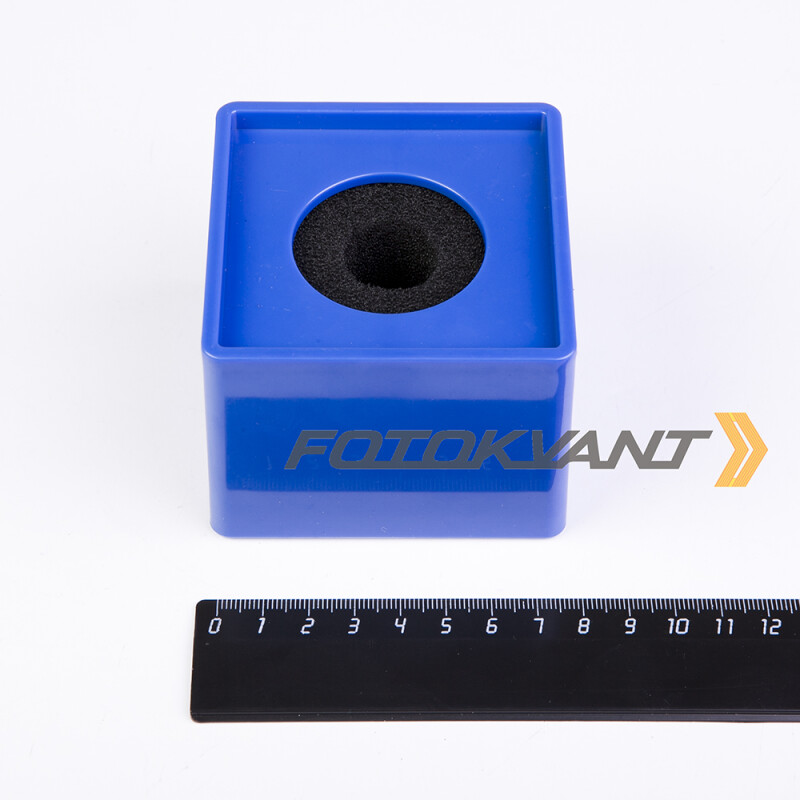 Fotokvant MAC-22-Blue большой куб для микрофона голубой