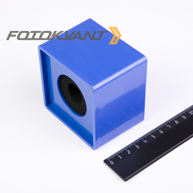 Fotokvant MAC-22-Blue большой куб для микрофона голубой
