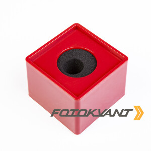 Fotokvant MAC-22-Red большой куб для микрофона красный
