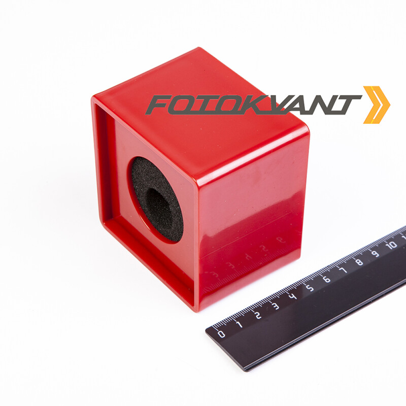 Fotokvant MAC-22-Red большой куб для микрофона красный