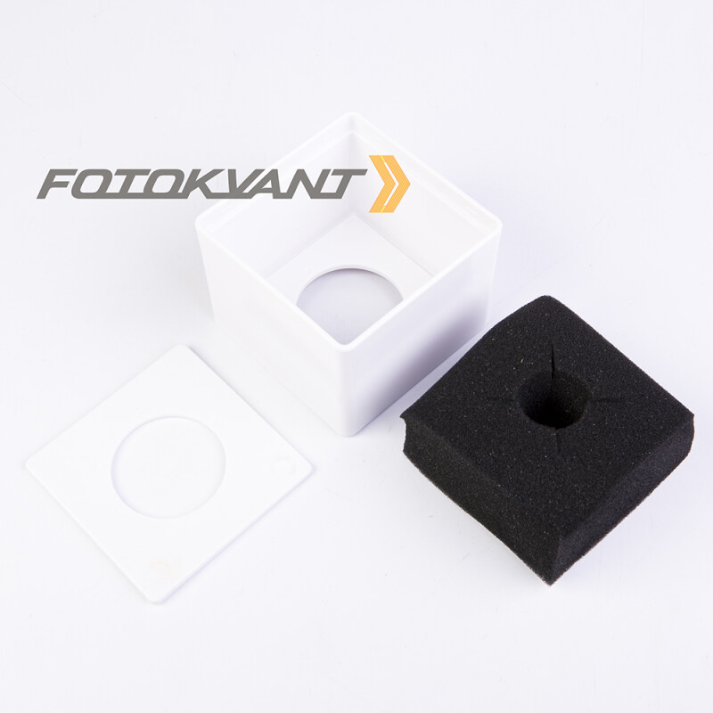 Fotokvant MAC-22-White большой куб для микрофона белый