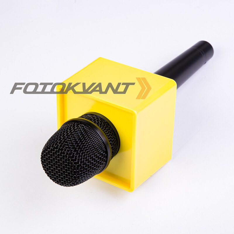 Fotokvant MAC-22-Yellow большой куб для микрофона желтый